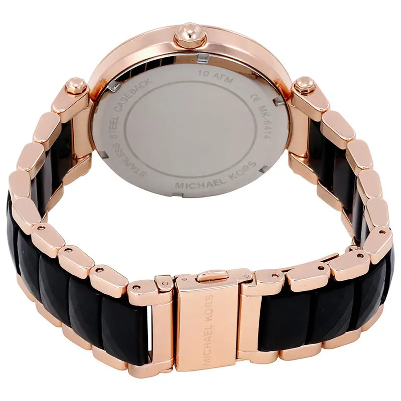 Michael Kors Parker Black MOP Dial Ladies Watch | MK6414